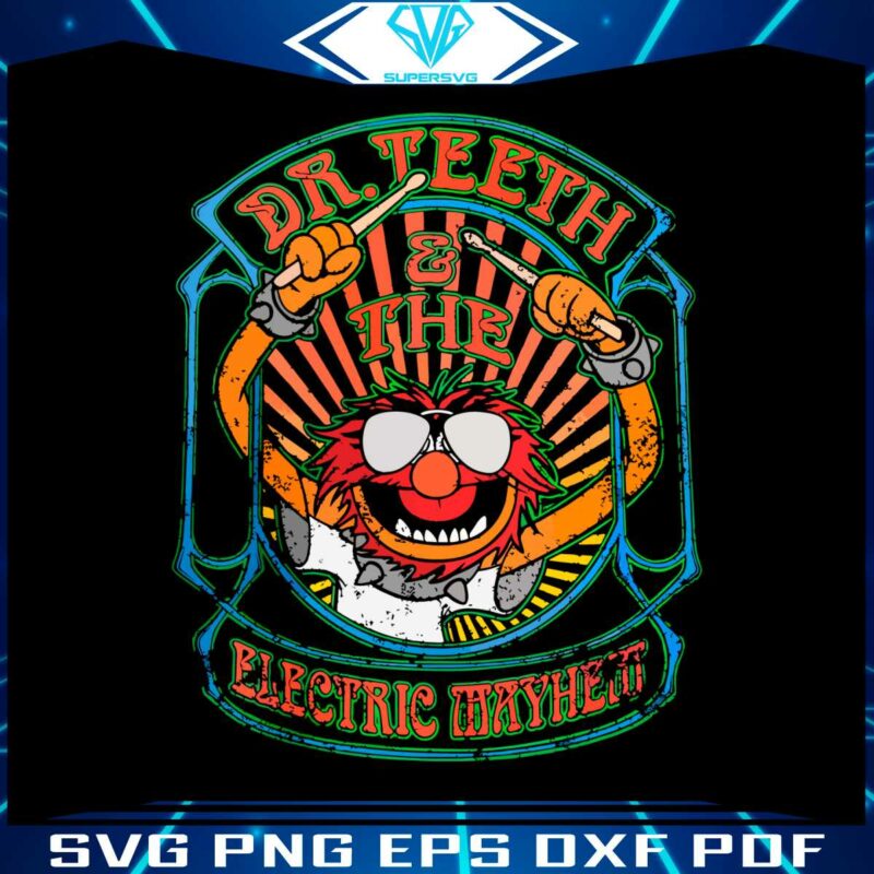dr-teeth-and-the-electric-mayhem-the-muppets-png-silhouette-files