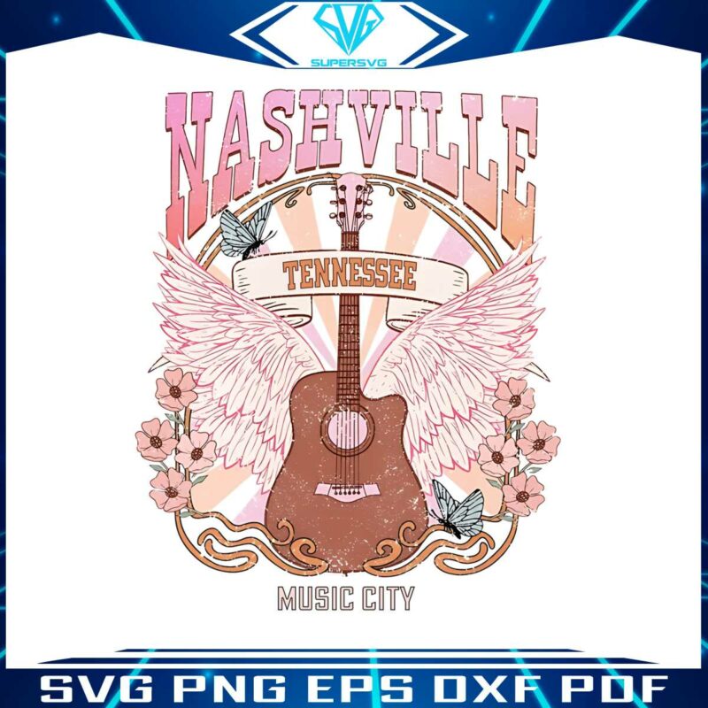 nashville-country-music-guitar-svg-for-cricut-sublimation-files