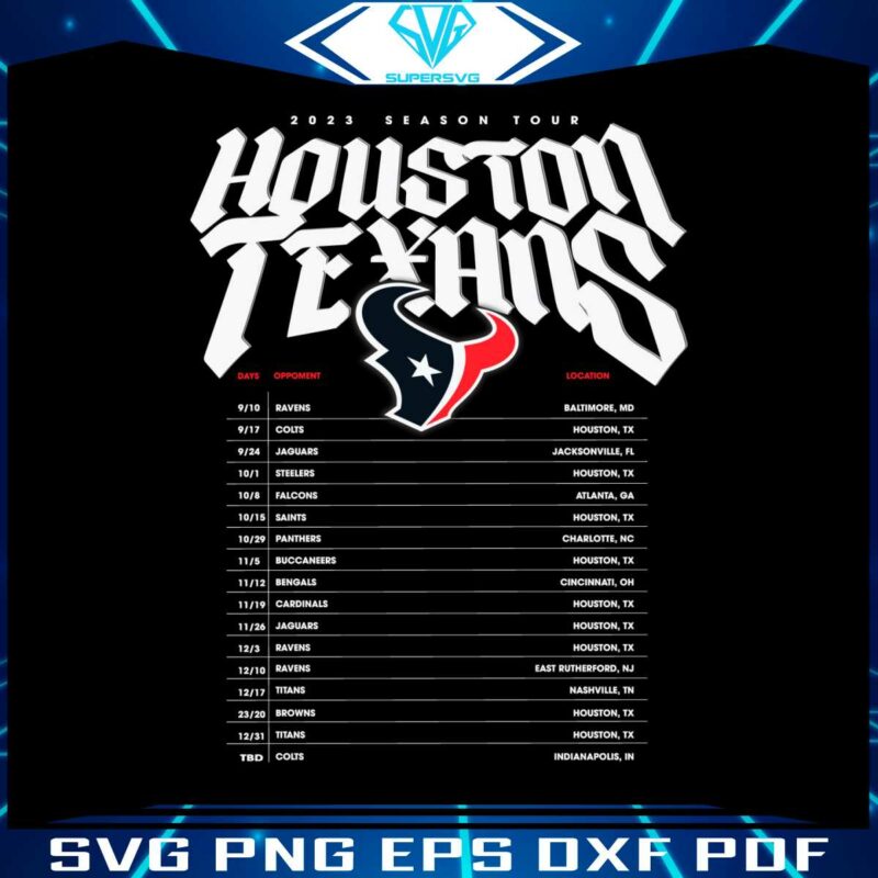 houston-texans-2023-schedule-rock-svg-graphic-design-files