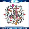 floral-disney-magical-castle-svg-for-cricut-sublimation-files