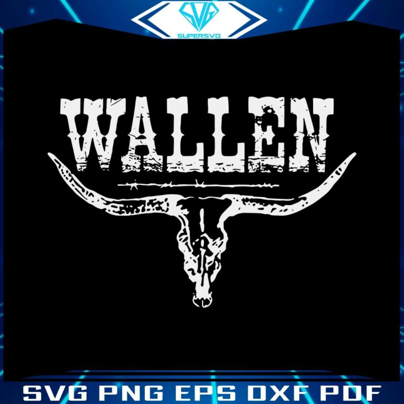 wallen-bull-country-music-lover-svg-for-cricut-sublimation-files