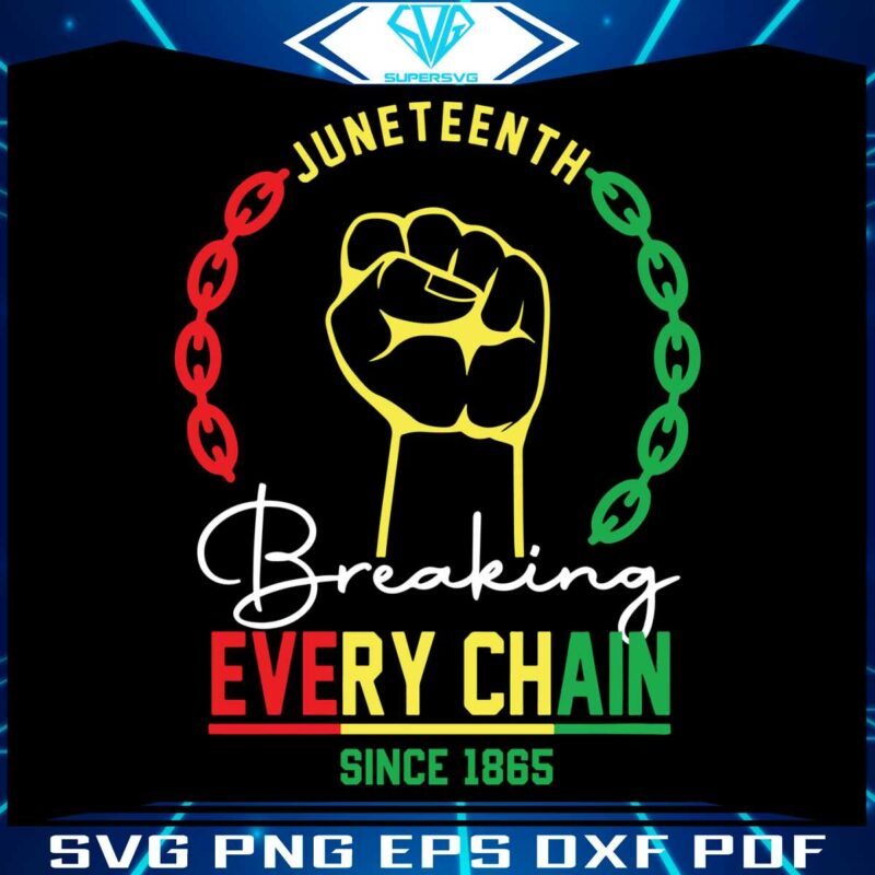 breaking-every-chain-since-1865-best-svg-cutting-digital-files
