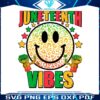 juneteenth-vibes-retro-smile-face-svg-graphic-design-files
