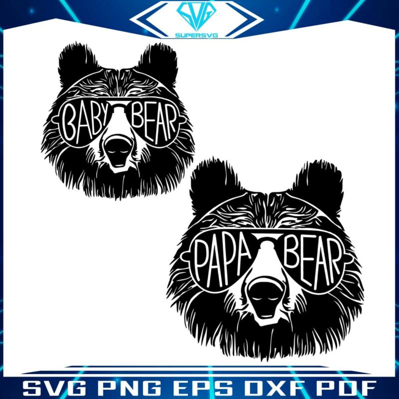 papa-bear-baby-bear-svg-for-cricut-sublimation-files