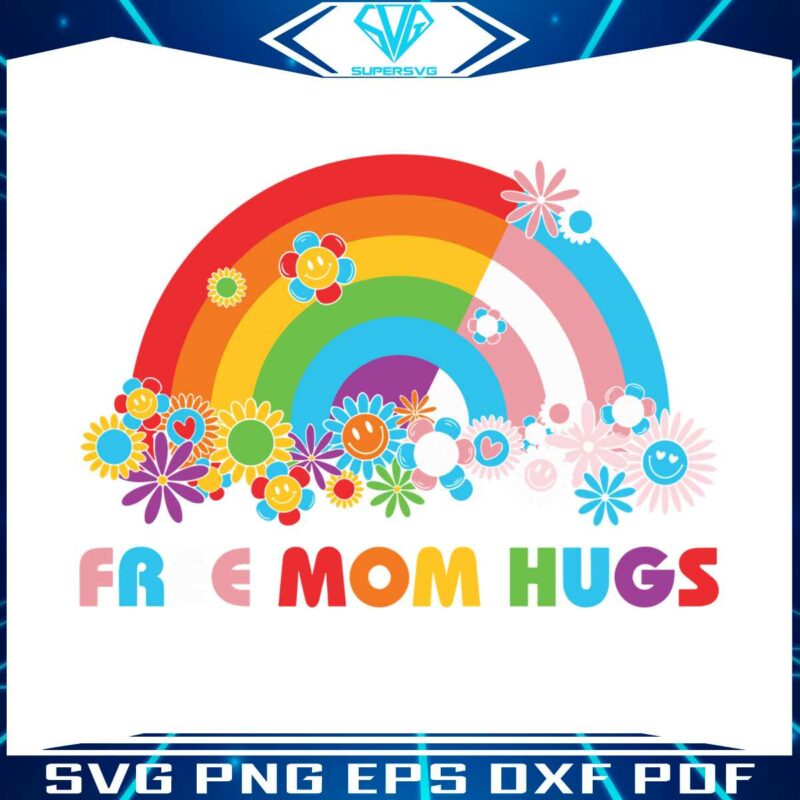 free-mom-hugs-proud-mom-apparel-svg-graphic-design-files