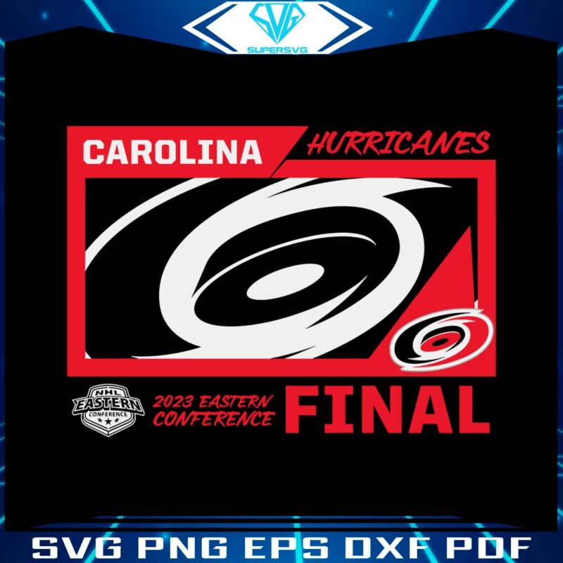 carolina-hurricanes-2023-stanley-cup-playoffs-eastern-conference-final-svg