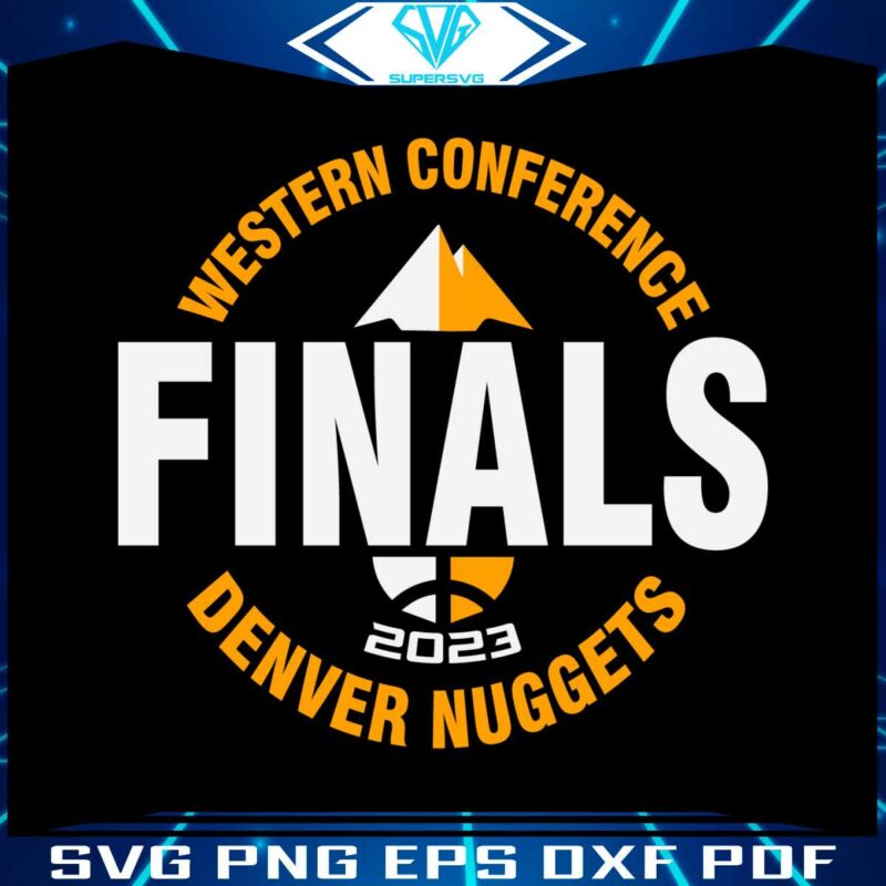 western-conference-denver-nuggets-finals-2023-svg-cutting-files