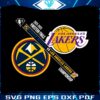 denver-nuggets-and-los-angeles-lakers-2023-western-finals-championship-svg