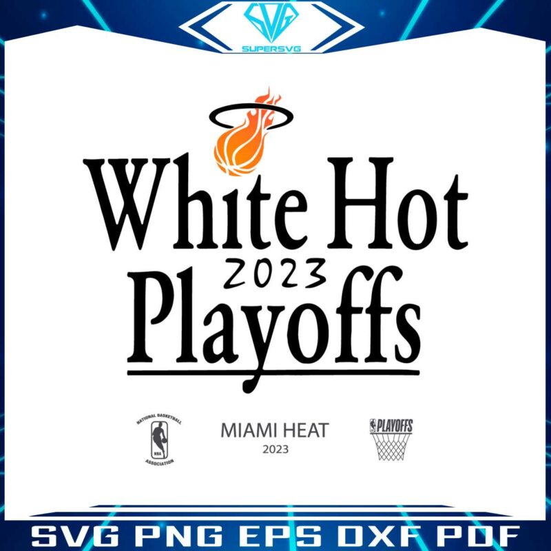 nike-miami-heat-white-hot-2023-nba-playoffs-svg-cutting-files