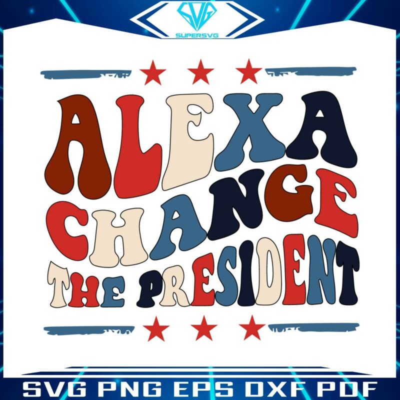 alexa-change-the-president-republican-svg-cutting-file