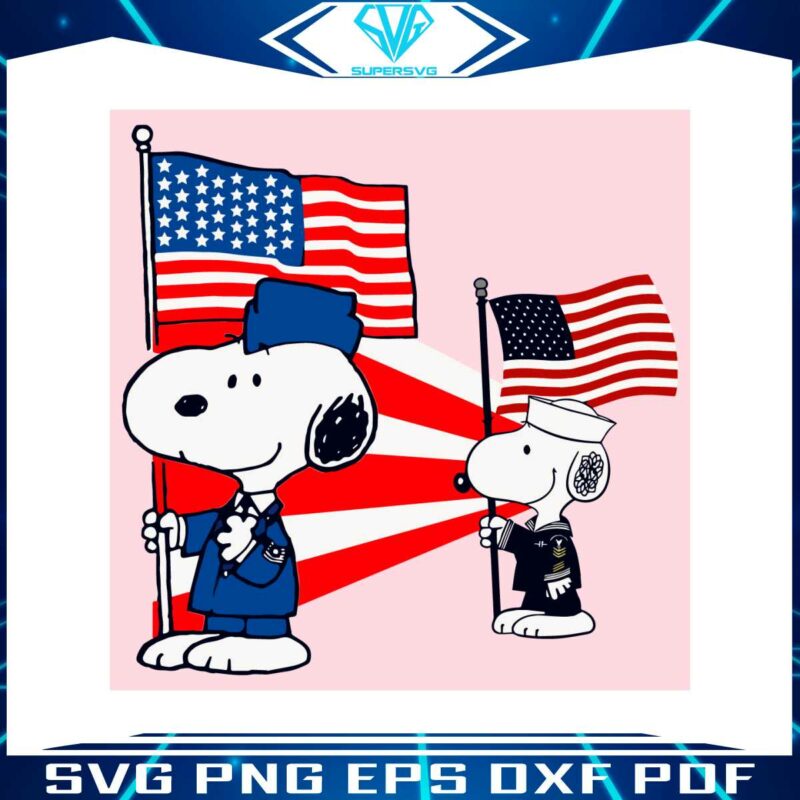 military-snoopy-american-flag-svg-snoopy-4th-of-july-svg-cutting-file