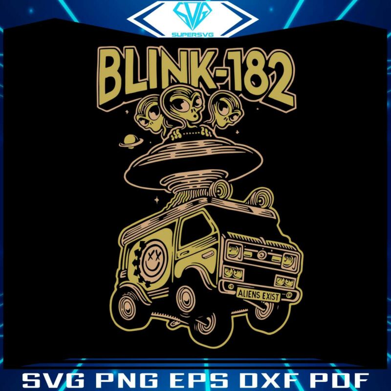 comfort-colors-blink-182-ufo-american-rock-band-svg-cricut-files