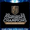 vegas-golden-knights-2023-western-conference-champions-svg