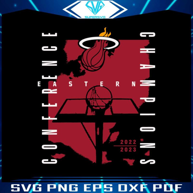 miami-heat-nba-2023-eastern-conference-champions-svg