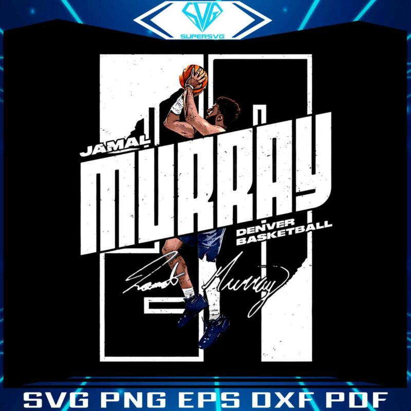 jamal-murray-nba-player-denver-nuggets-png-silhouette-files