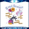 cruel-summer-taylor-swift-song-png-silhouette-sublimation-files