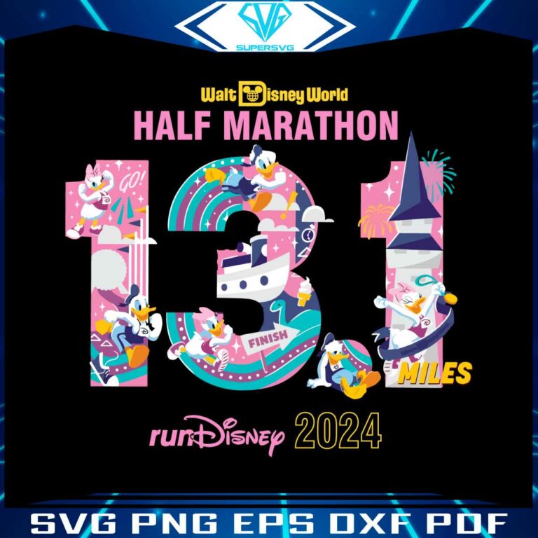 Walt Disney World Half Marathon Svg Cutting File