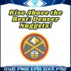rise-above-the-rest-denver-nuggets-svg-graphic-design-files