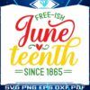 vintage-free-ish-juneteenth-since-1865-svg-graphic-design-files