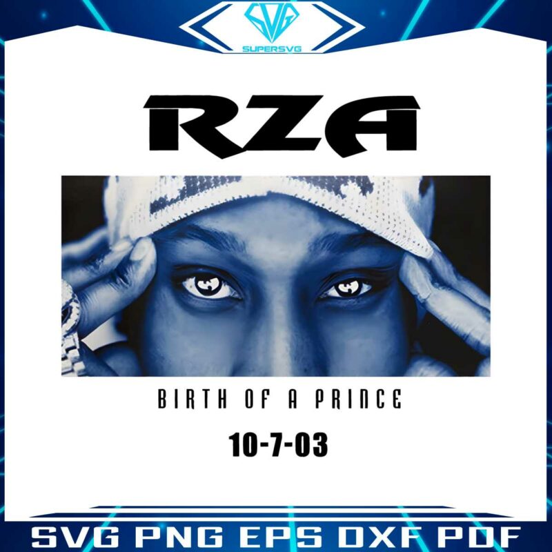 rza-birth-of-a-prince-png-silhouette-sublimation-files