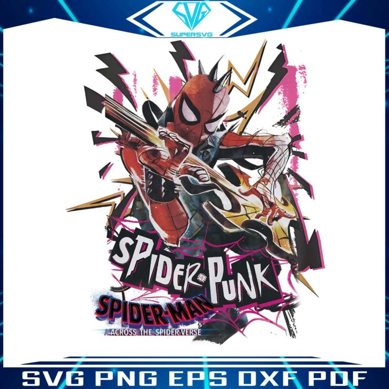 the-amazing-spider-punk-spiderman-comic-png-sublimation-file