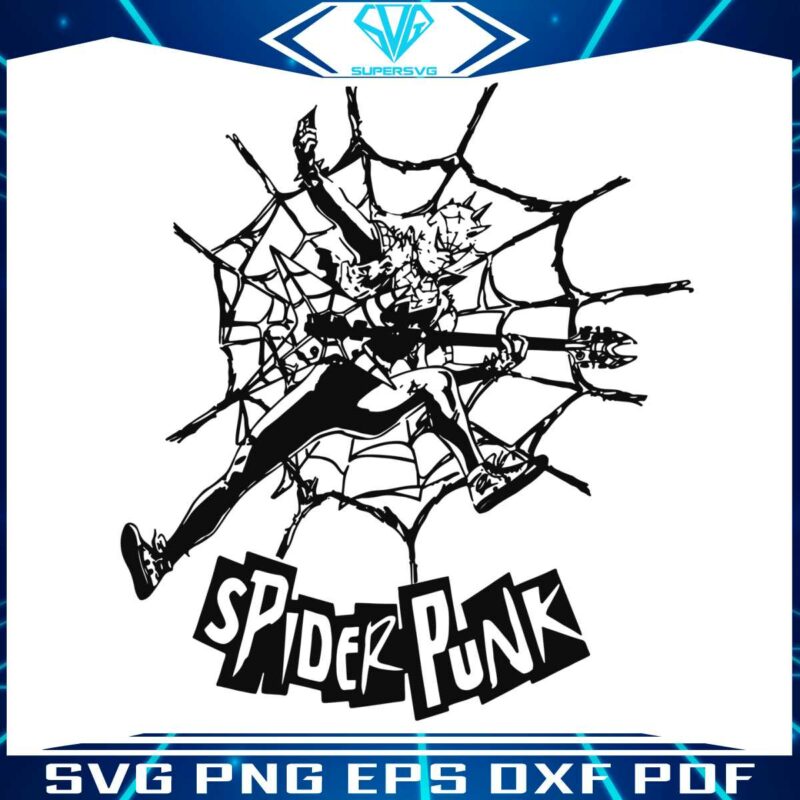 vintage-90s-the-amazing-spider-punk-svg-graphic-design-files