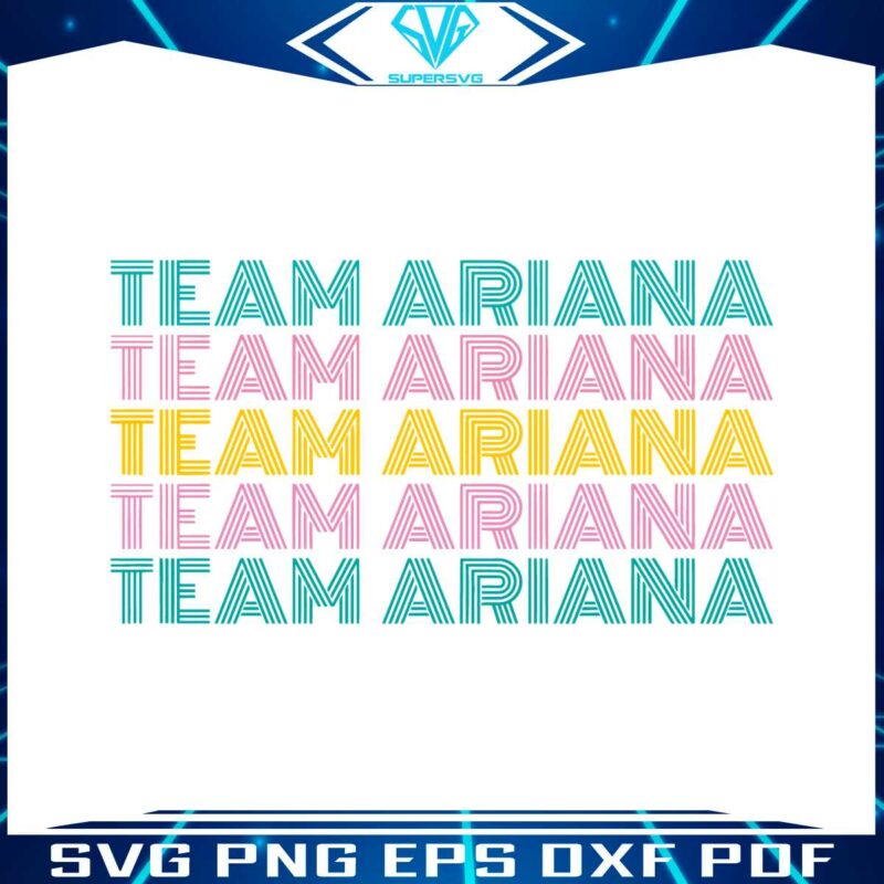 team-ariana-vanderpump-rules-summer-svg-cutting-digital-file