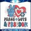 peace-love-freedom-american-flag-svg-graphic-design-file