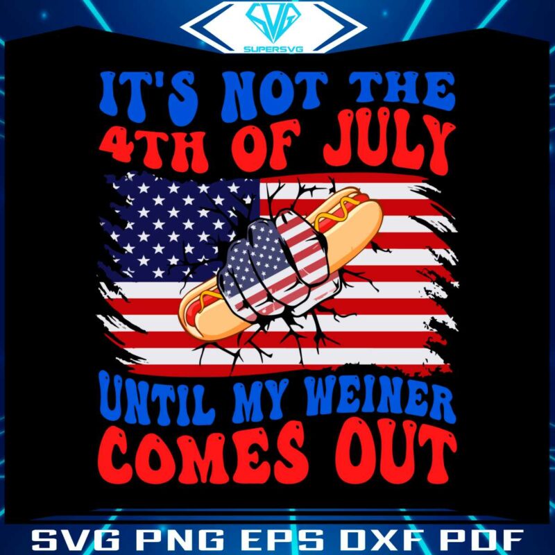 its-not-the-4th-of-july-until-my-weiner-comes-out-svg-file