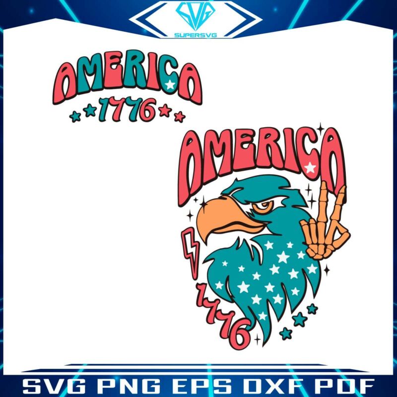 america-eagle-retro-4th-of-july-svg-graphic-design-file