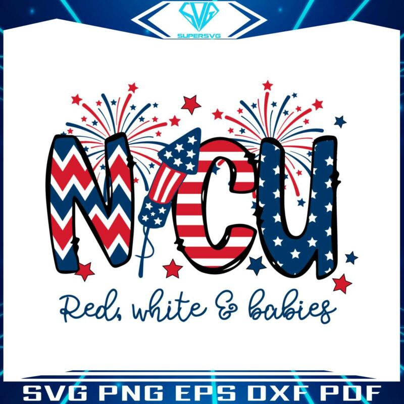 patriot-nicu-nurse-svg-red-white-and-babies-svg-cricut-file