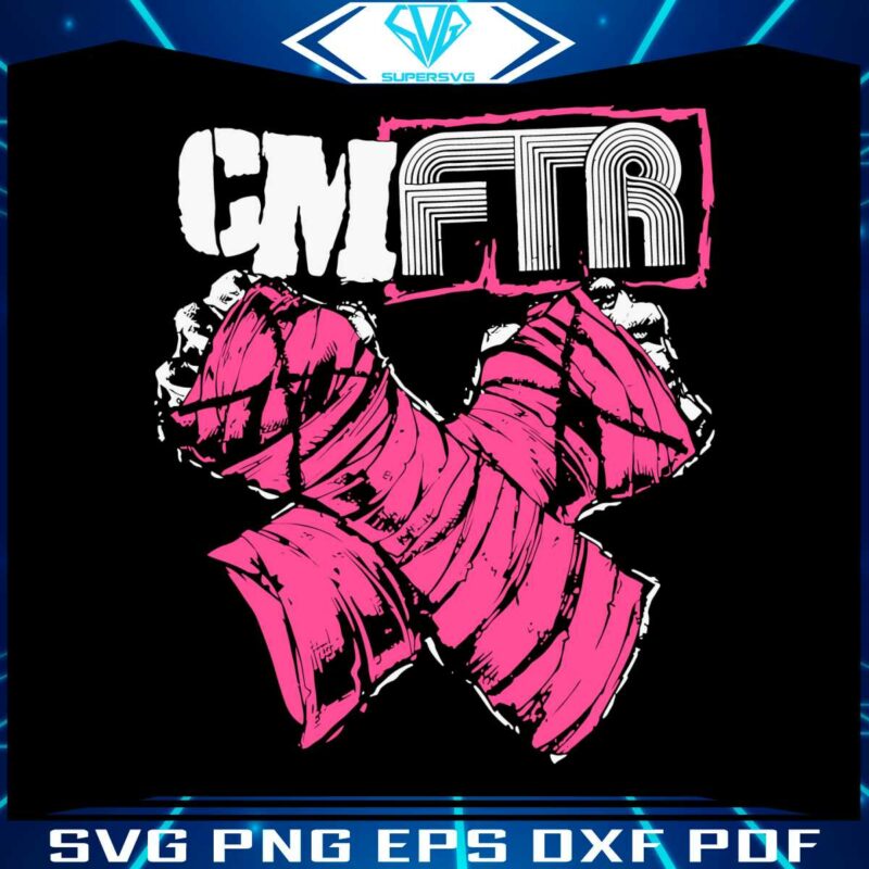cm-punk-and-cmftr-wrestling-svg-cutting-digital-file