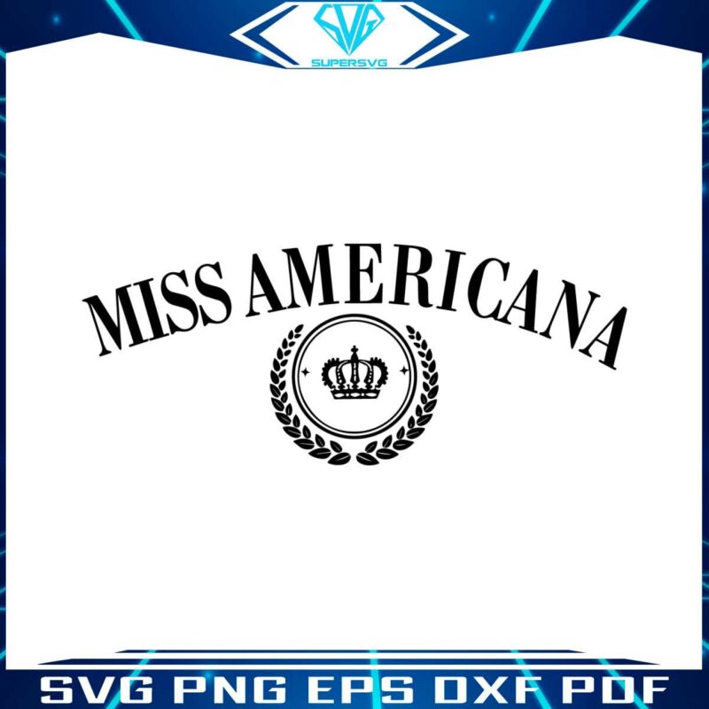 miss-americana-trendy-for-4th-of-july-svg-digital-cricut-file