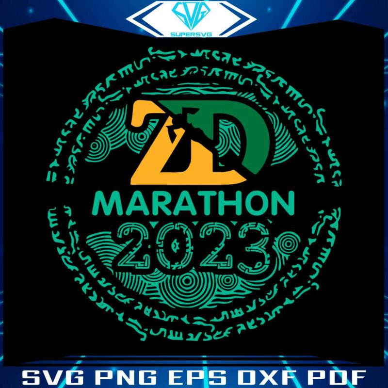 zelda-marathon-2023-the-legend-of-zelda-svg-cutting-file