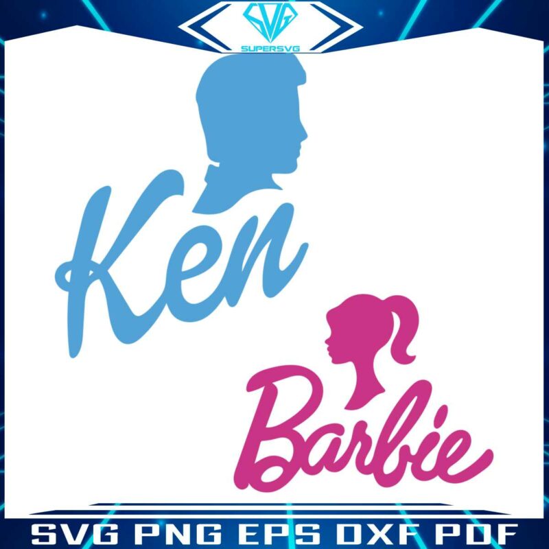 barbie-and-ken-couple-retro-doll-baby-svg-digital-cricut-file