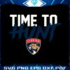 time-to-hunt-stanley-cup-playoffs-florida-panthers-slogan-svg