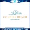 retro-cousins-beach-north-carolina-svg-cutting-digital-file