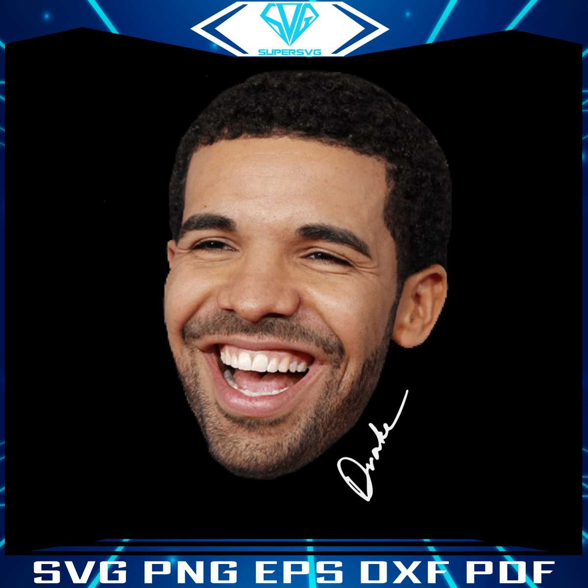 Drake Funny Aubrey Drake Graham Meme PNG Silhouette File