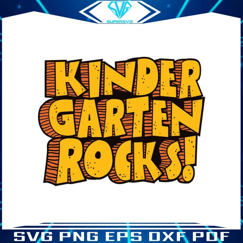 kindergarten-rocks-back-to-school-svg-graphic-design-file