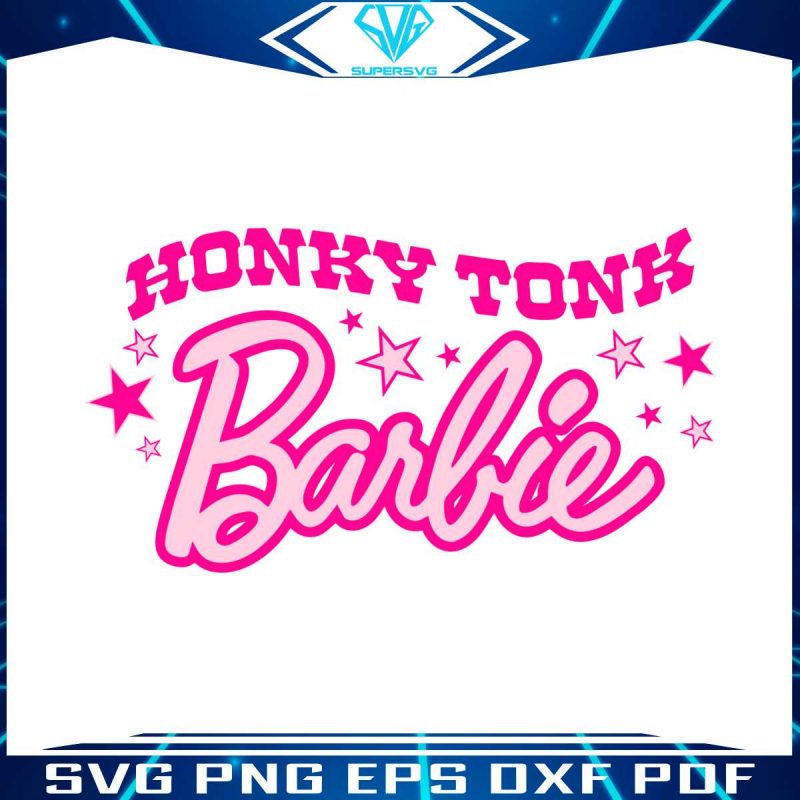 honky-tonk-barbie-svg-western-barbie-svg-digital-cricut-file