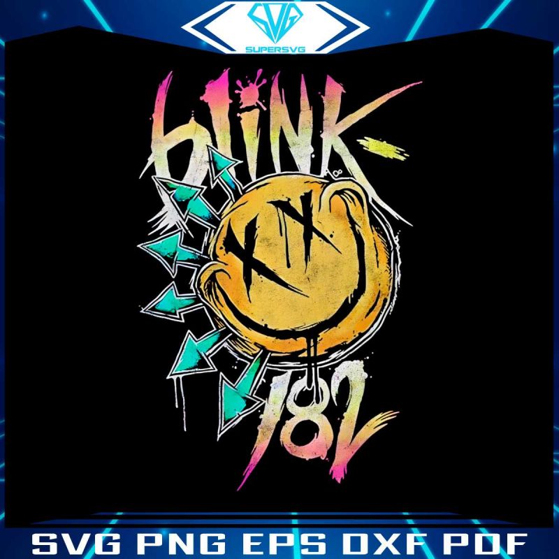 blink-182-smiley-face-png-pop-punk-band-png-download