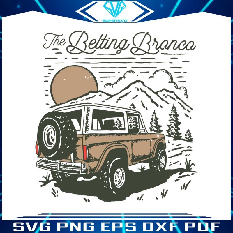 the-belting-bronco-zach-bryan-svg-country-music-svg-file