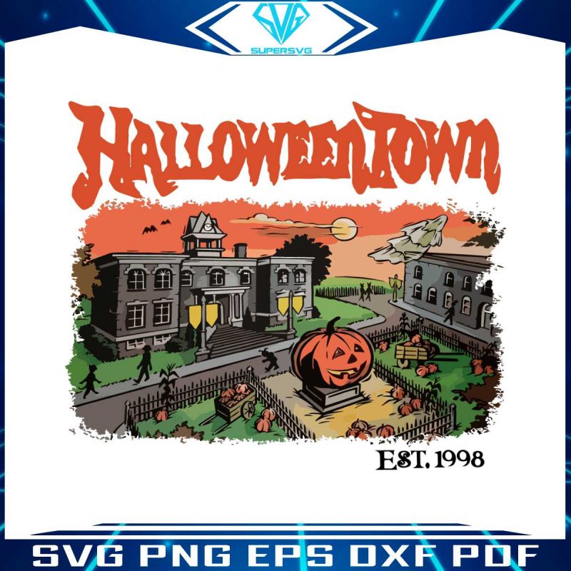 vintage-halloween-town-est-1998-svg-graphic-design-file