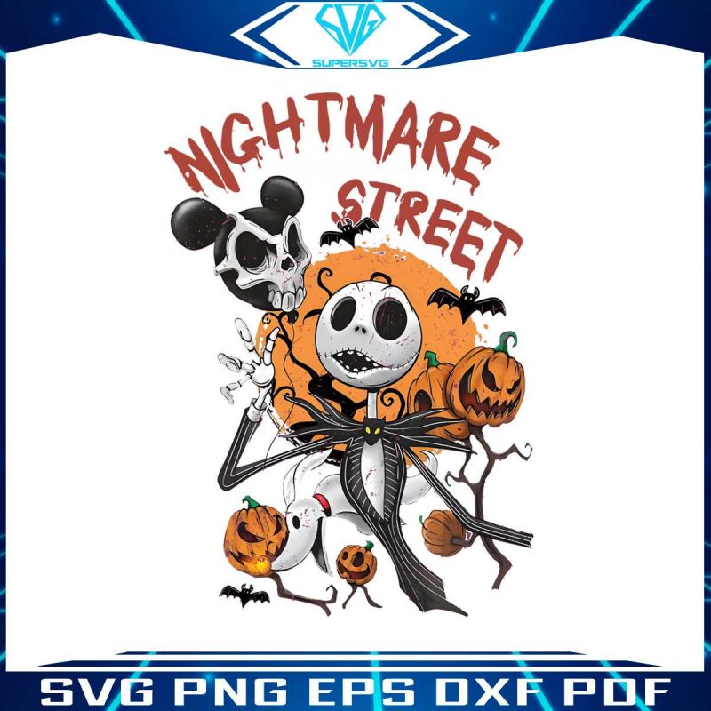 vintage-the-nightmare-on-main-street-halloween-pumpkin-png