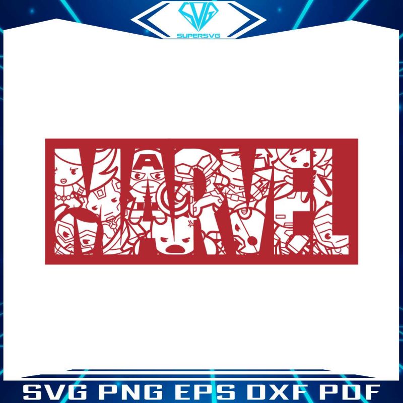 marvel-logo-kawaii-art-svg-marvel-fan-svg-cutting-file