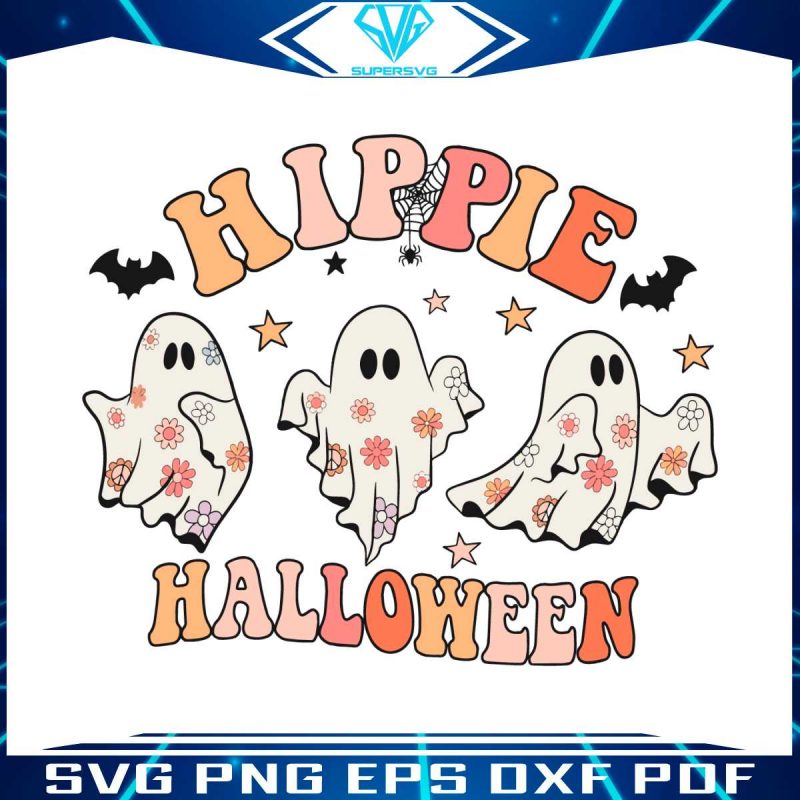 hippie-halloween-svg-retro-ghost-halloween-svg-cricut-file