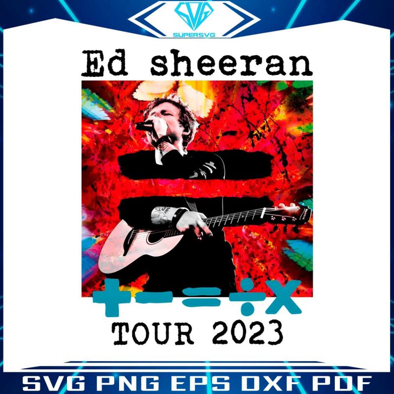 ed-sheeran-concert-the-mathematics-tour-png-download