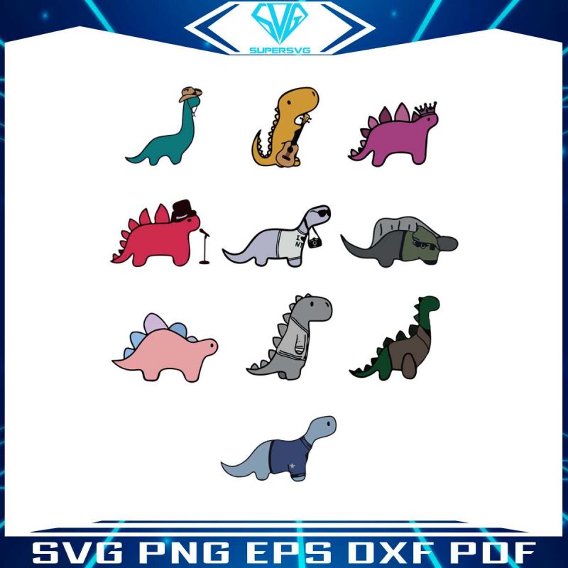 the-eras-tour-dinosaur-cute-taylor-tour-svg-cutting-digital-file