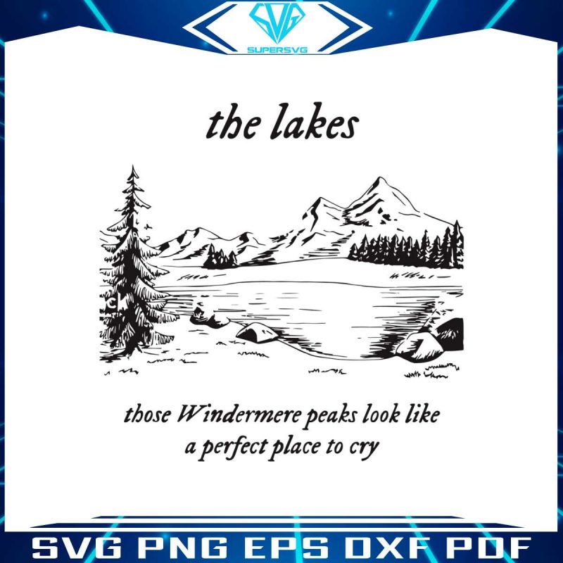 vintage-the-lakes-taylor-svg-folklore-album-svg-file-for-cricut