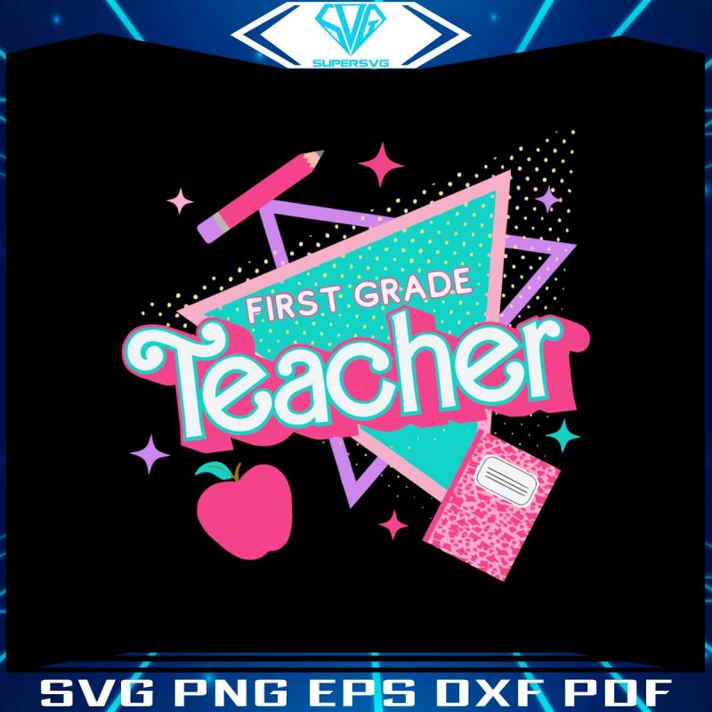 first-grade-teacher-svg-welcome-back-to-school-svg-digital-file